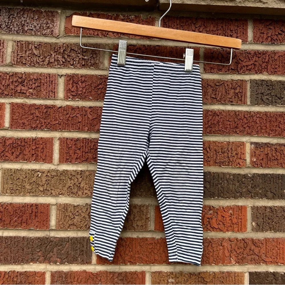 Carter’s Navy Blue and White Striped Leggings Pants